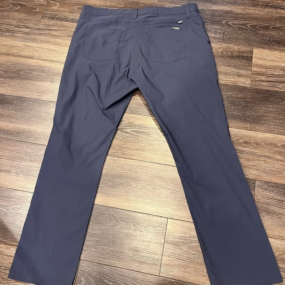 Eddie Bauer adventure trek 5 pocket nylon stretch gray outdoor hike pants 40x32